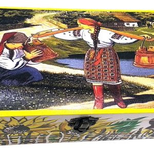 Скринька "Несе Галя воду" (21х10,5х9 см) масив дерева