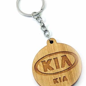 Екобрелок "KIA" вільха покритий олією та бджолиним воском