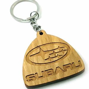 Екобрелок "Subaru" вільха покритий олією та бджолиним воском