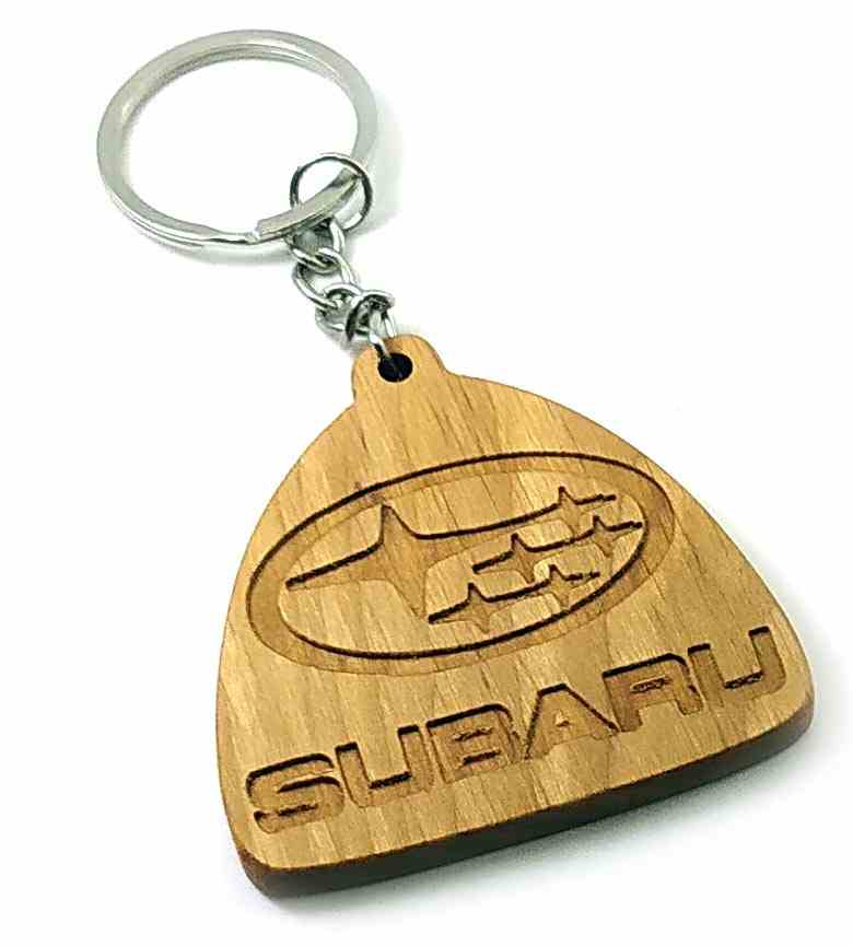 Екобрелок "Subaru" вільха покритий олією та бджолиним воском