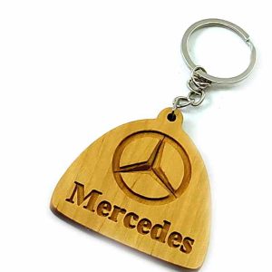 Екобрелок "Mercedes" вільха покритий олією та бджолиним воском