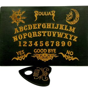 Спіритична дошка OUIJA темна англійською мовою (44,5×29×0,8см)