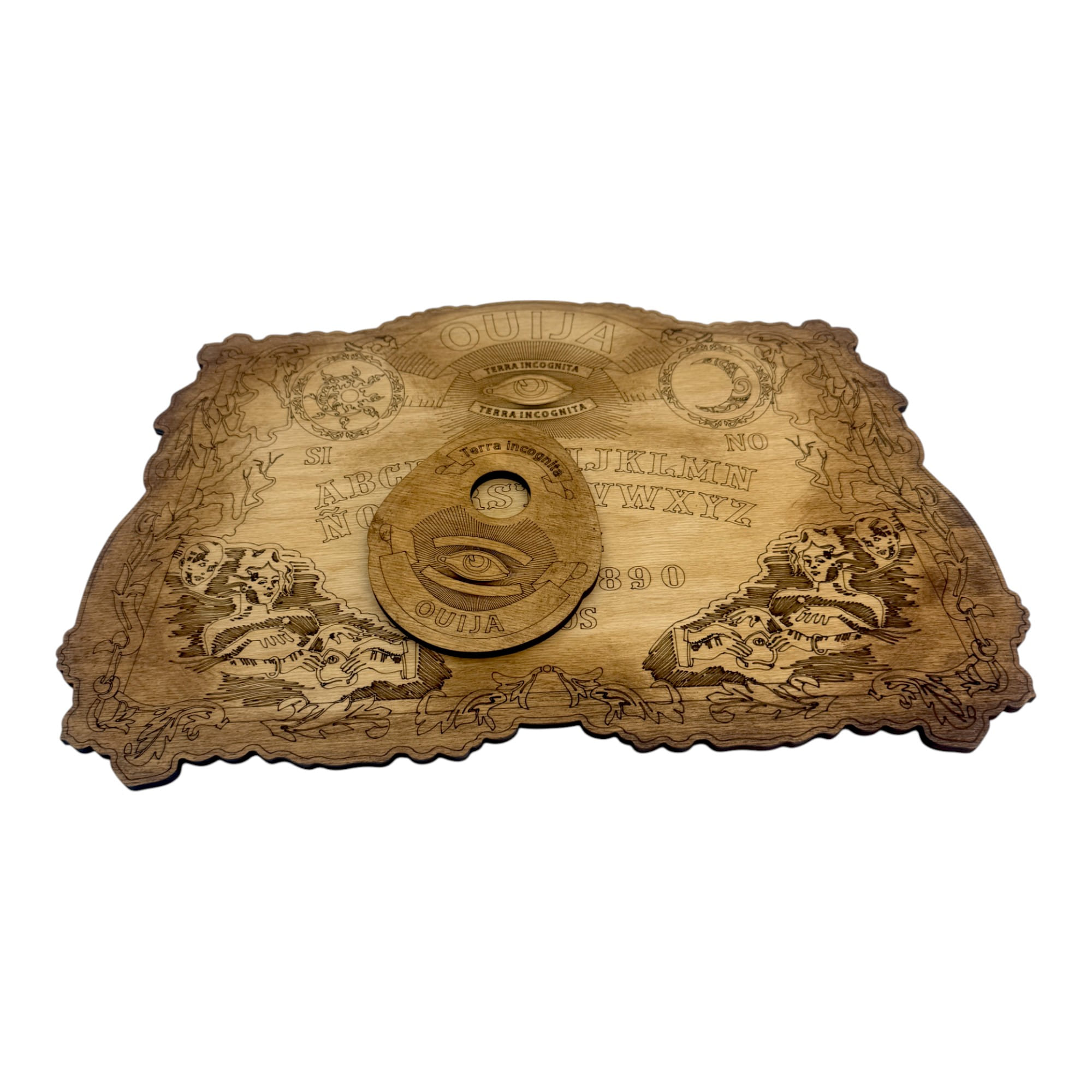 Спіритична дошка OUIJA "Антична" іспанською мовою (49,5х29х0,8 см) - Зображення 2