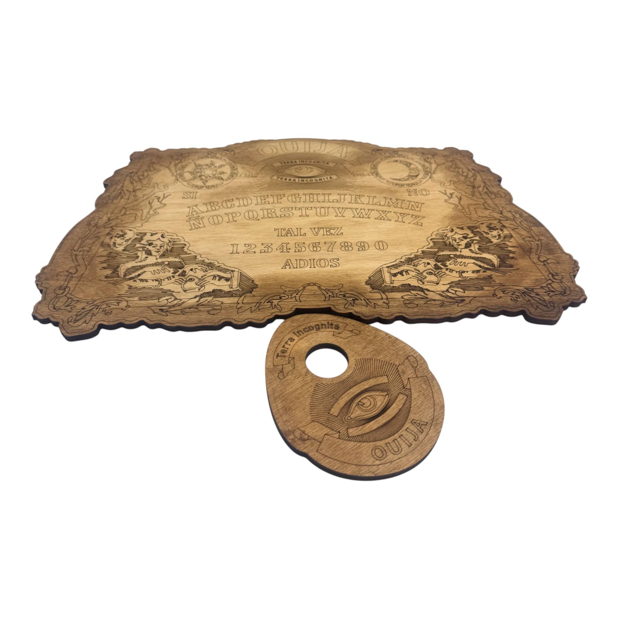 Спіритична дошка OUIJA "Антична" іспанською мовою (49,5х29х0,8 см) - Зображення 3